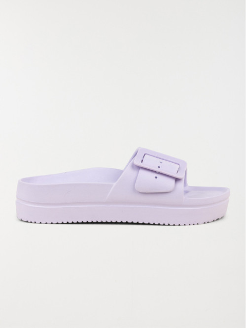 Claquettes violettes femme (36-41)