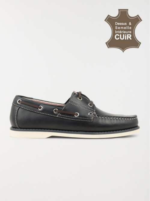 Chaussures bateaux homme navy (41-46)