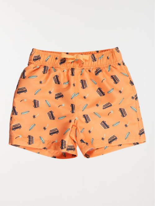 Short de bain imprimé garçon (3-12A)