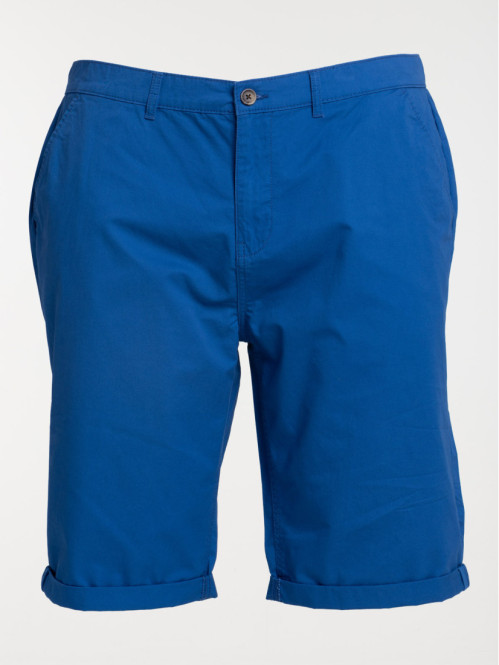 Bermuda bleu franc grande taille homme