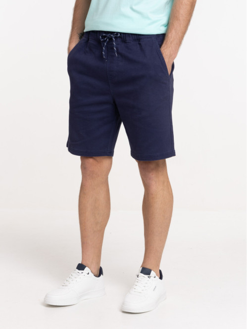 Short naval blue homme