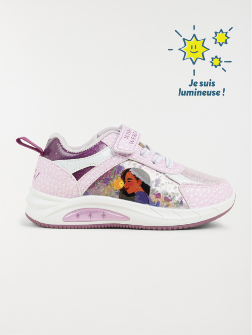 Baskets Wish lilas fille...