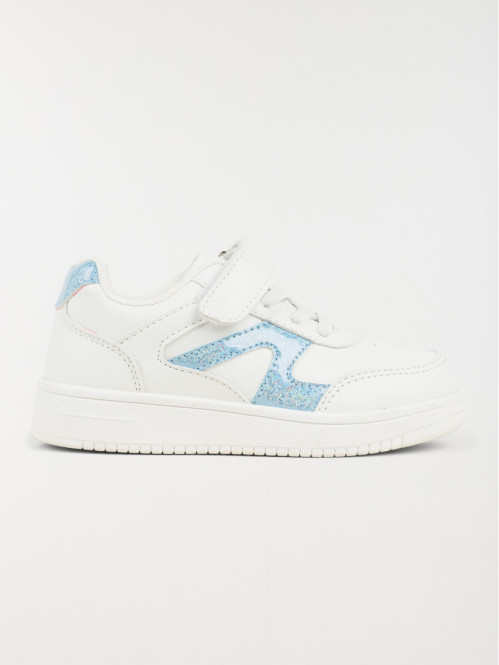 Baskets blanches fille (25-30)