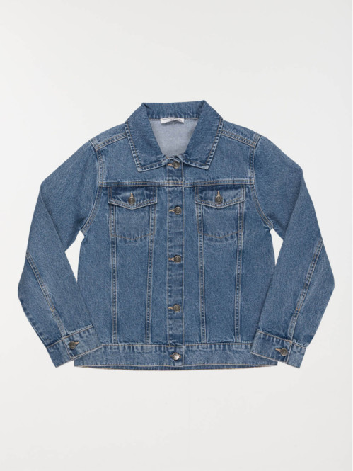 Veste en jean fille stone...