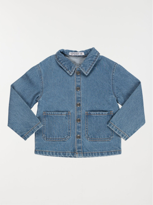 Veste jean light stone garçon (6-36M)