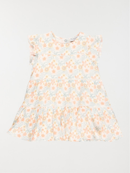 Robe motif floral fille...