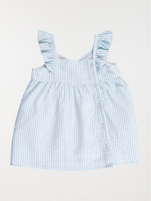 Robe rayée fille (3-36M)