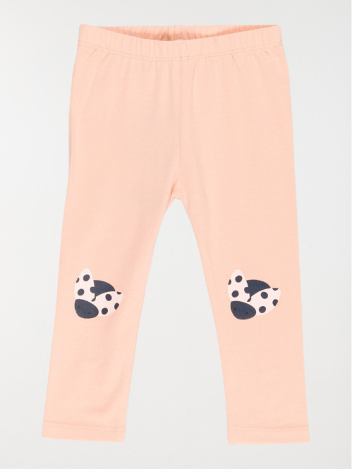 Legging coccinelles genoux fille (3-36M)