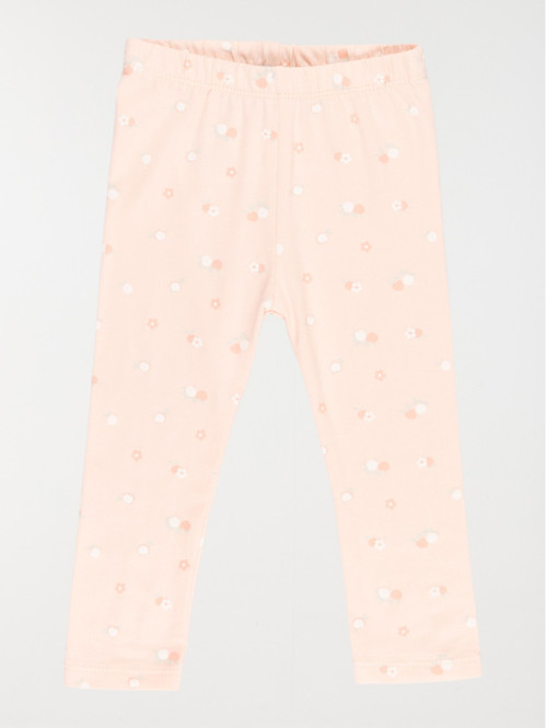 Legging imprimé new pink fille (3-36M)