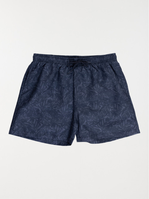 Short de bain feuille de palme homme