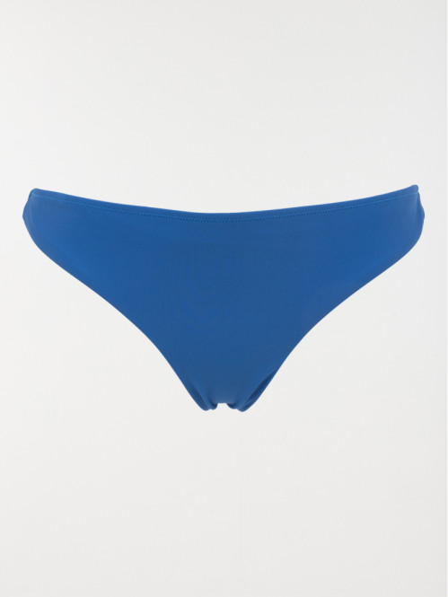 Bas maillot de bain tanga cobalt femme