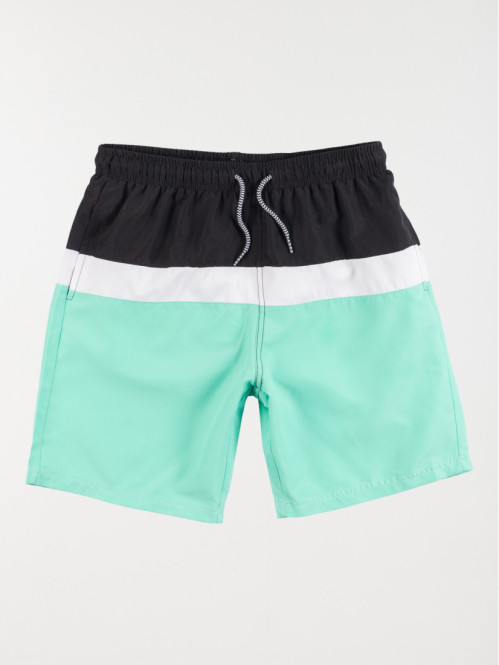 Short de bain colorblock garçon (XXS-M)