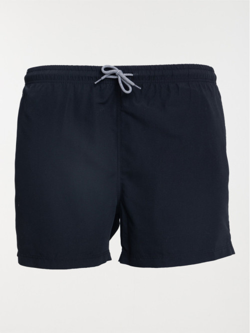 Short de bain noir grande taille homme