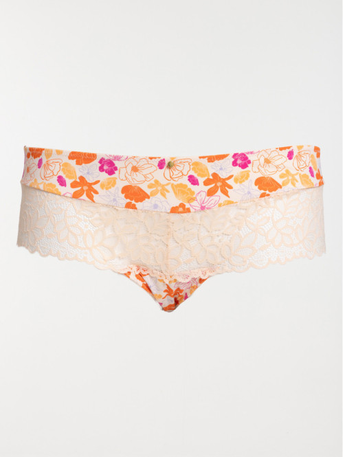 Shorty motif grande taille femme (42-52)