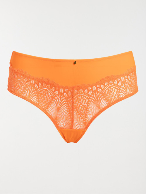 Culotte dentelle orange femme (44-54)