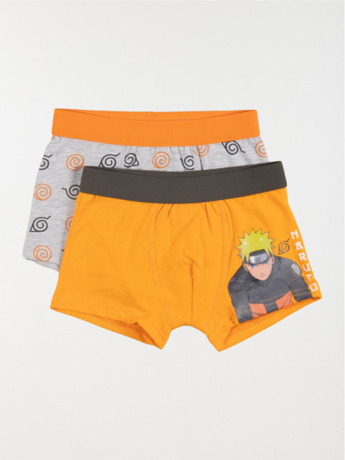 Lot de 2 boxers NARUTO garçon