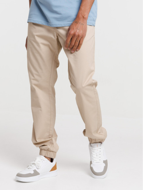 Pantalon 100% coton sable...