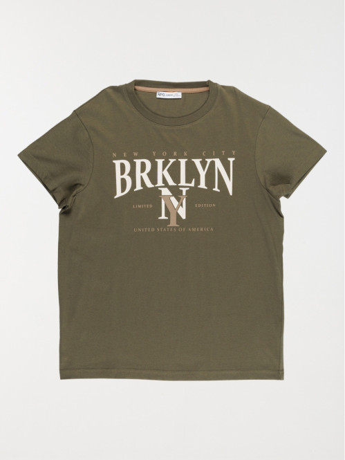 Tee-shirt New-York kaki...