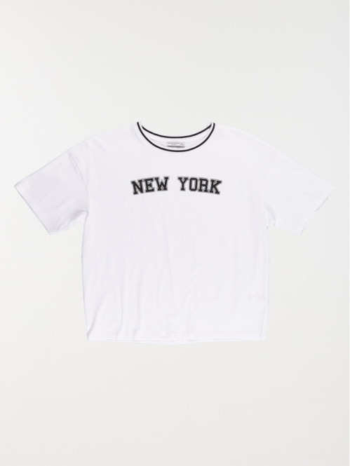 Tee-shirt New-York fille (XXS-M)