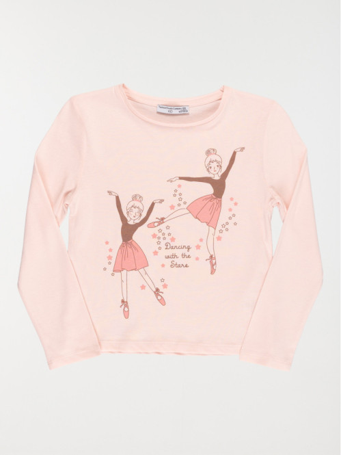 Tee-shirt danseuses fille (3-12A)