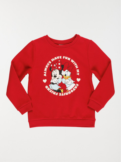 Sweat Minnie et Daisy fille (3-10A)