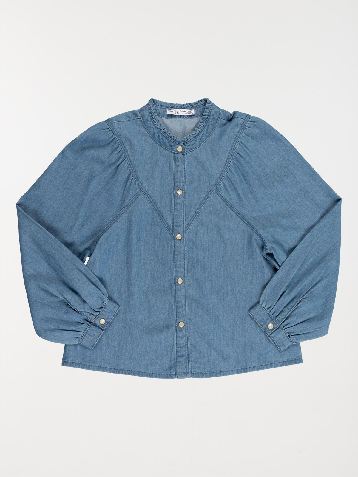 Chemise en jean fille (4-12A)