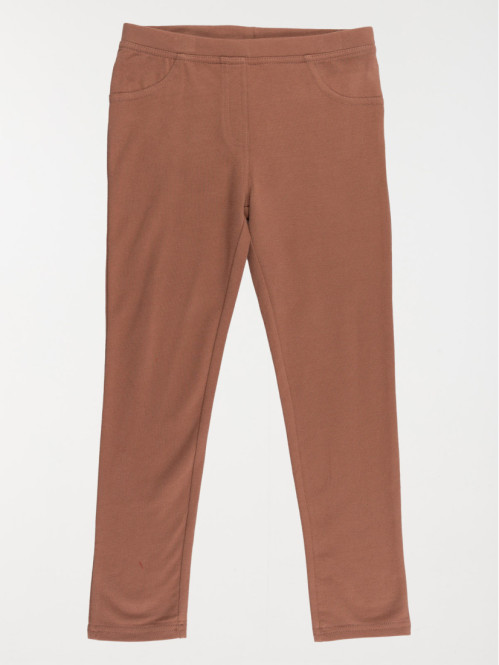 Jegging cacao chaud fille (3-12A)