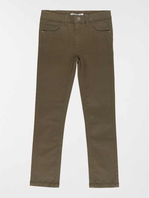 Pantalon kaki slim garçon (3-12A)