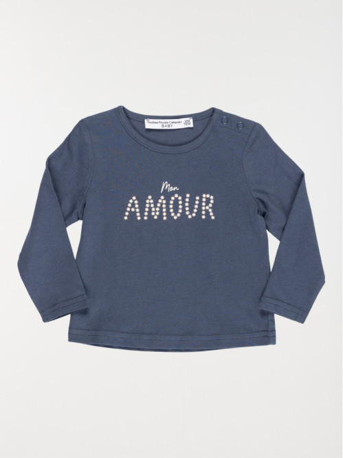 Tee-shirt mon amour fille...