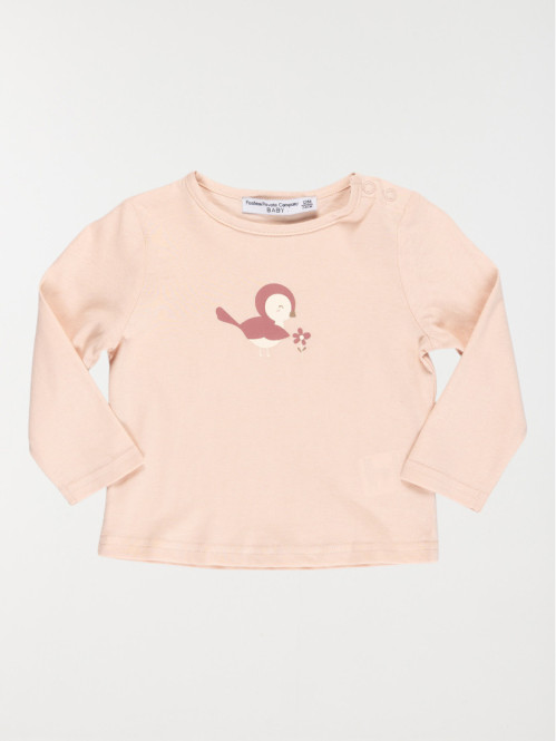 Tee-shirt motif oiseau...