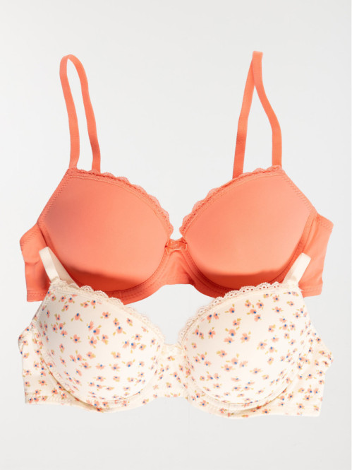 Lot de 2 soutien-gorge...