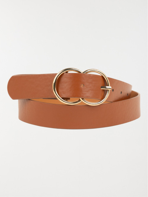 Ceinture marron double...