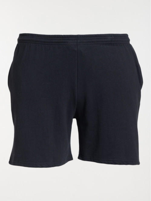 Short noir grande taille homme