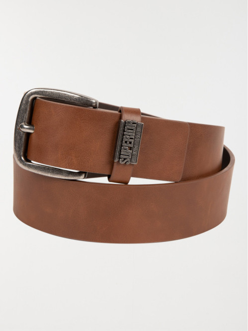 Ceinture marron homme