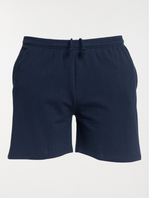 Short grande taille marine homme