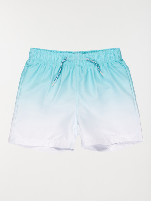 Short bain turquoise garçon (3-8A)