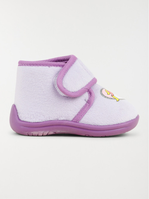 Chaussons montants licorne fille (19-25)