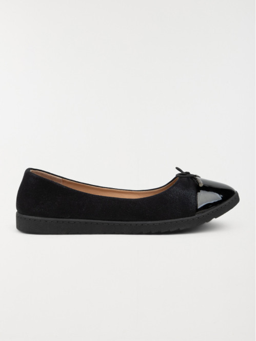 Ballerines bi-matière femme (36-41)