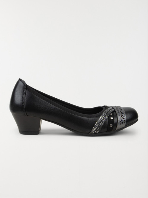 Ballerine noir talon femme...