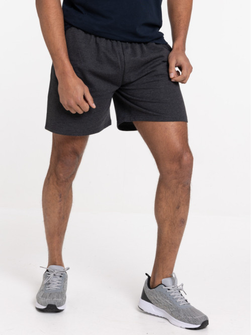 Short basique gris anthracite homme