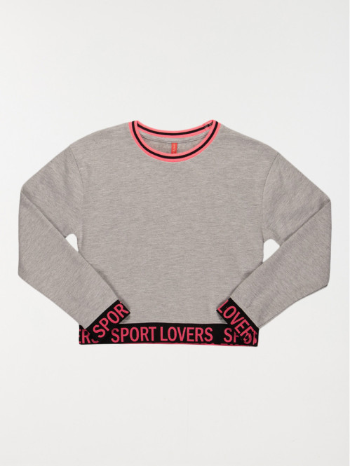 Sweat de sport message...