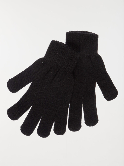 Gants magiques noirs femme