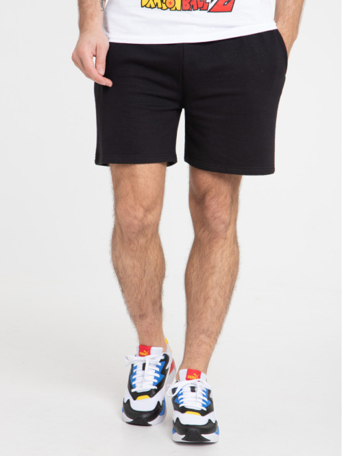 Short basique noir homme