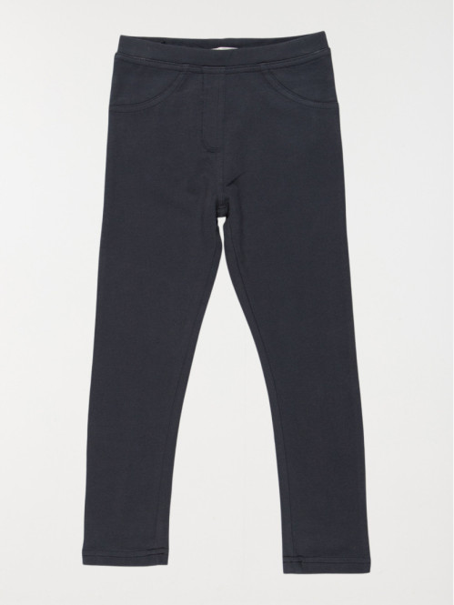 Jegging uni marine fille...