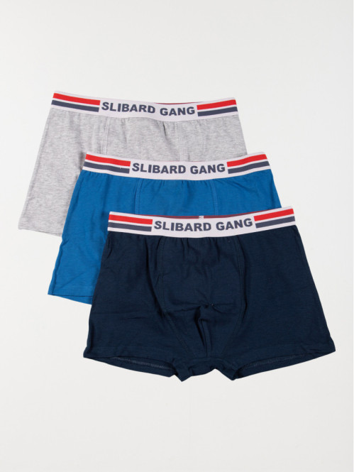 Lot de 3 boxers garçon 