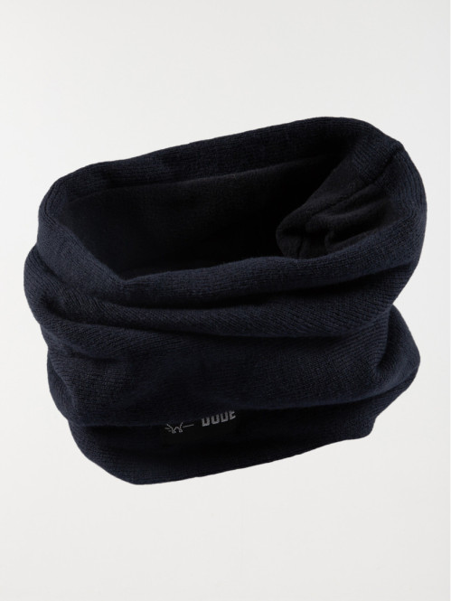 Snood marine doublé polaire garçon