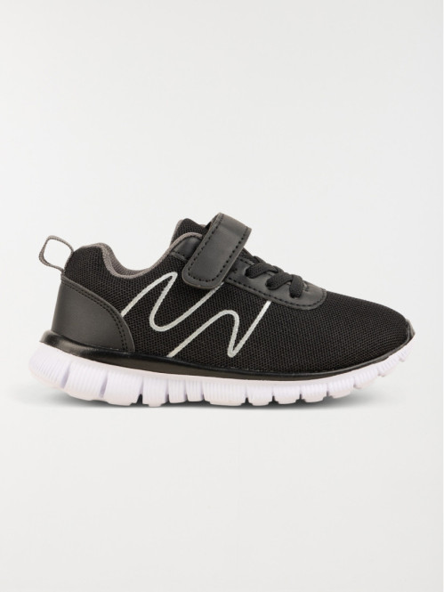 Chaussures sport noir garçon (24-30)