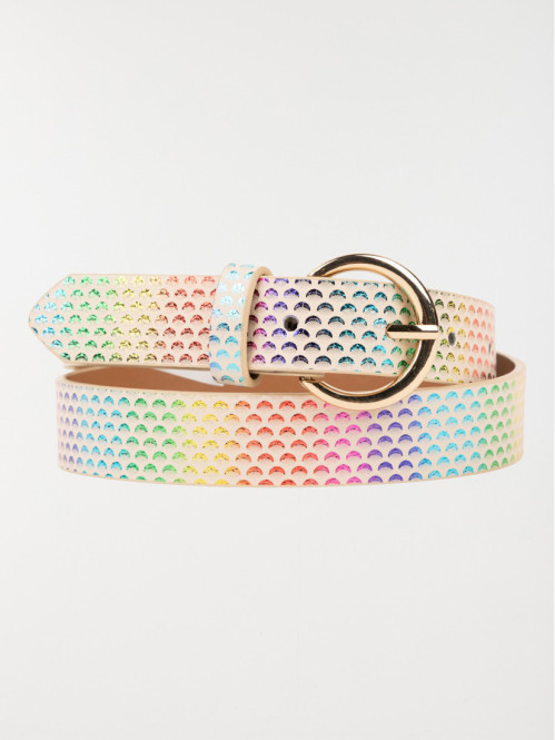 Ceinture multicolore...