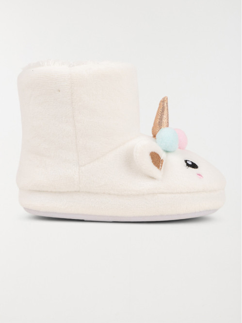 Chaussons bottes licorne...