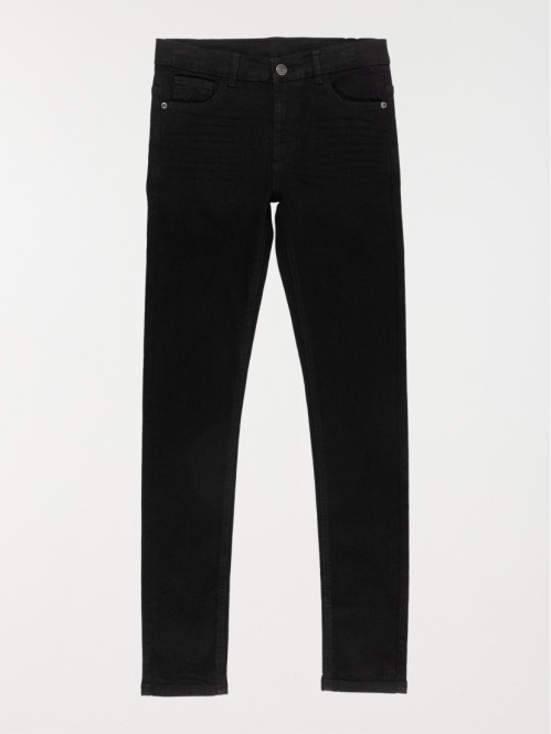 Jean skinny noir garçon (XXS-M)